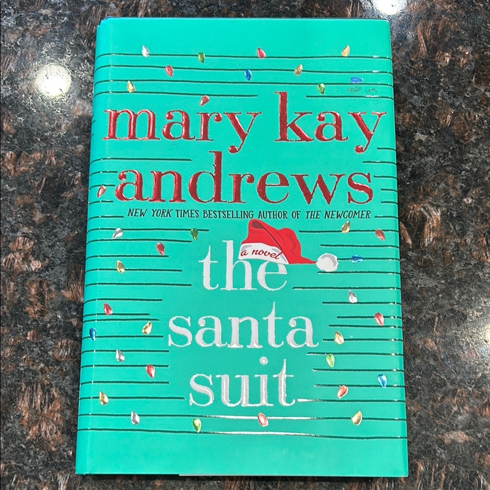 Mary Kay Andrews 'The Santa Suit' Hardcover Book